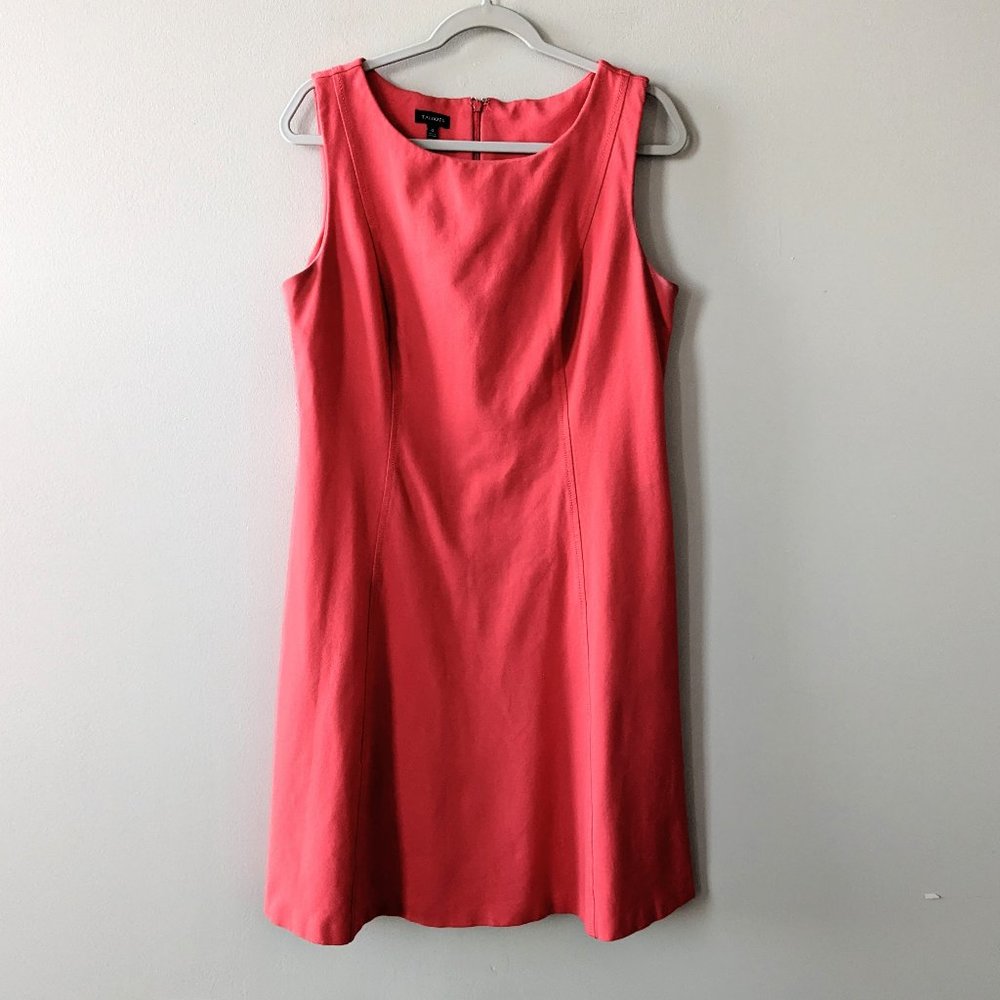 Talbots Ponte Knit A-Line Midi Dress
